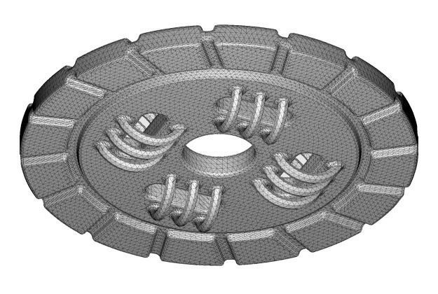 Kids Engineering Clutch Plate 3D print model_4