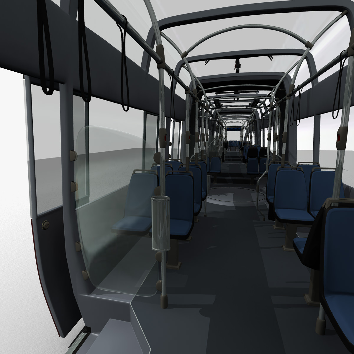 Concept Tram 3D model_2