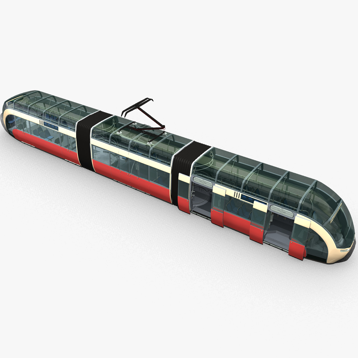 Concept Tram 3D model_3