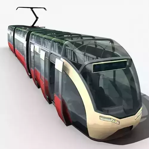 Concept Tram 3D model