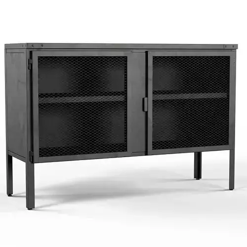 2 door Buffet Bar Industrial Style