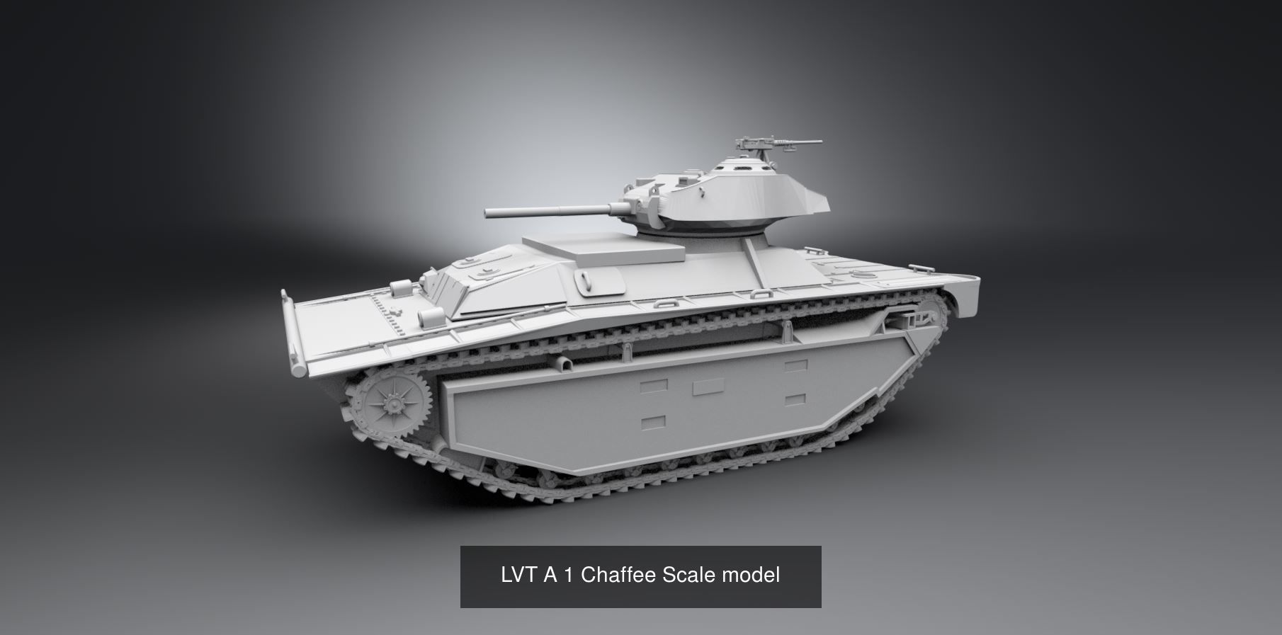 LVT Amtank Scale models 3D Model Collection_2