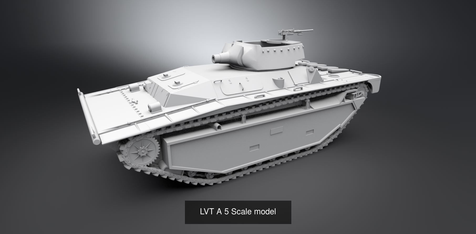 LVT Amtank Scale models 3D Model Collection_1