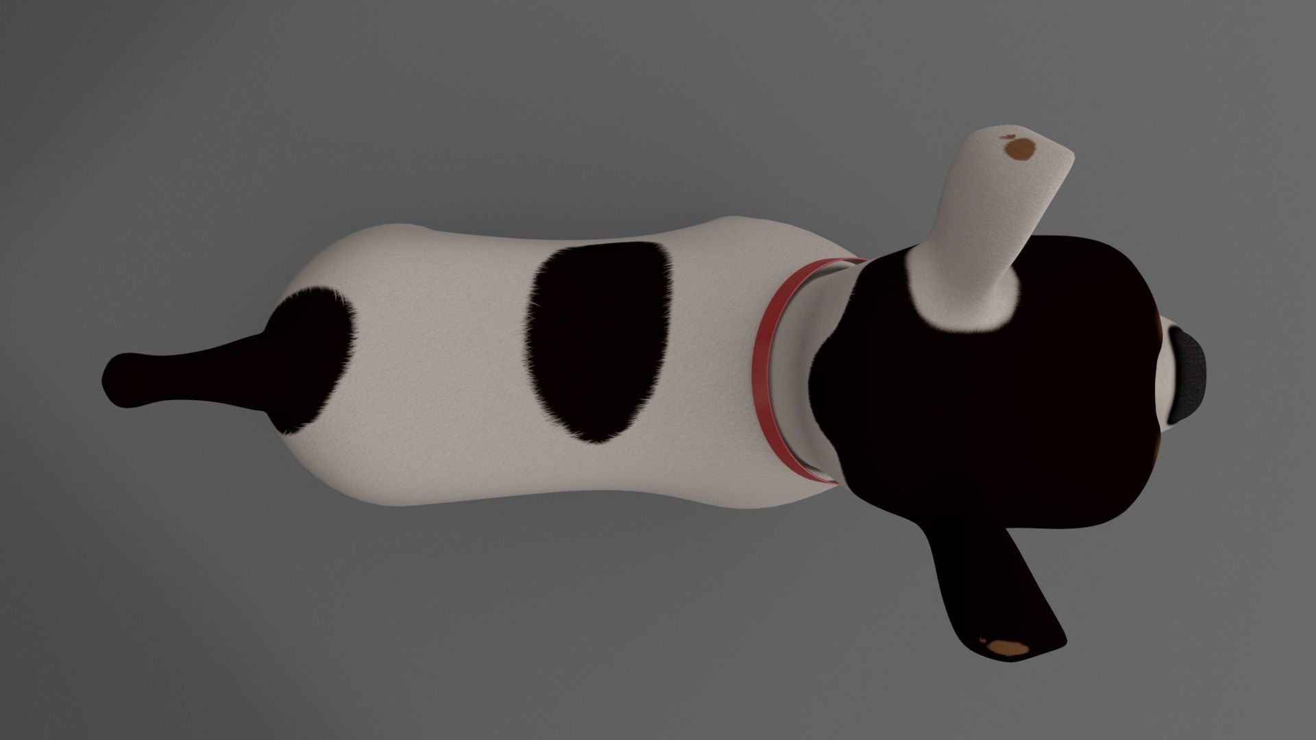 Dog Cartoon 3D model_8