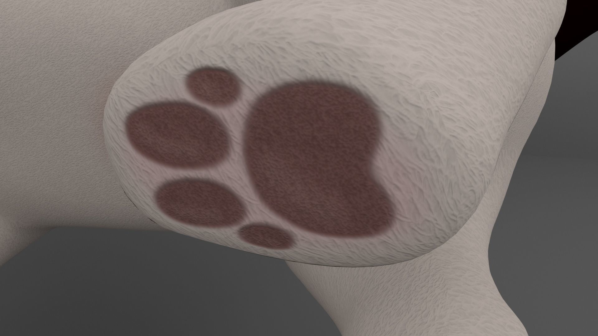 Dog Cartoon 3D model_11