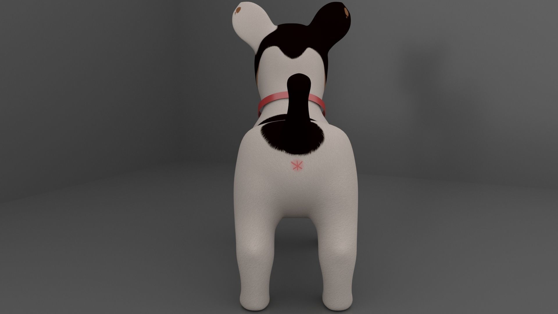 Dog Cartoon 3D model_6