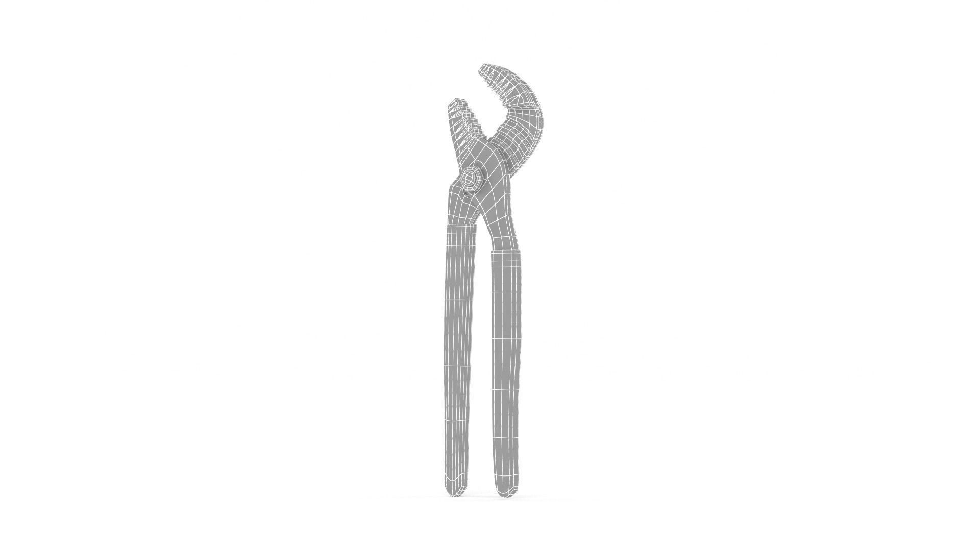 Pliers Set pair of 3D model_13