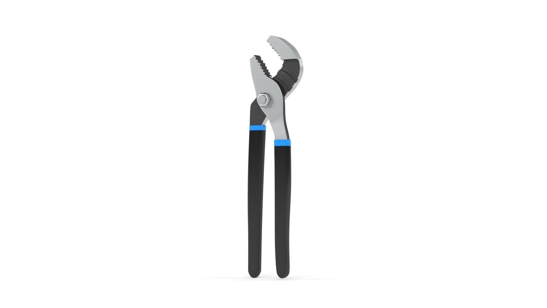 Pliers Set pair of 3D model_4