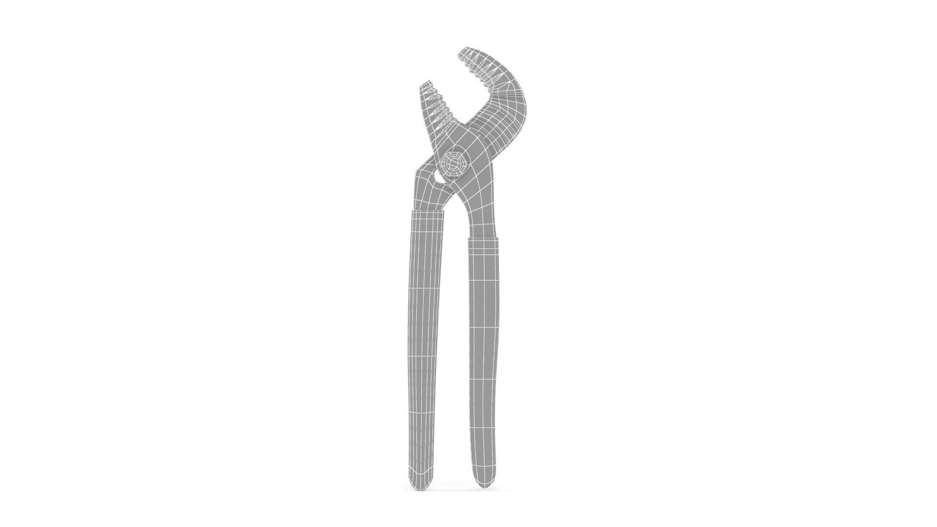 Pliers Set pair of 3D model_12