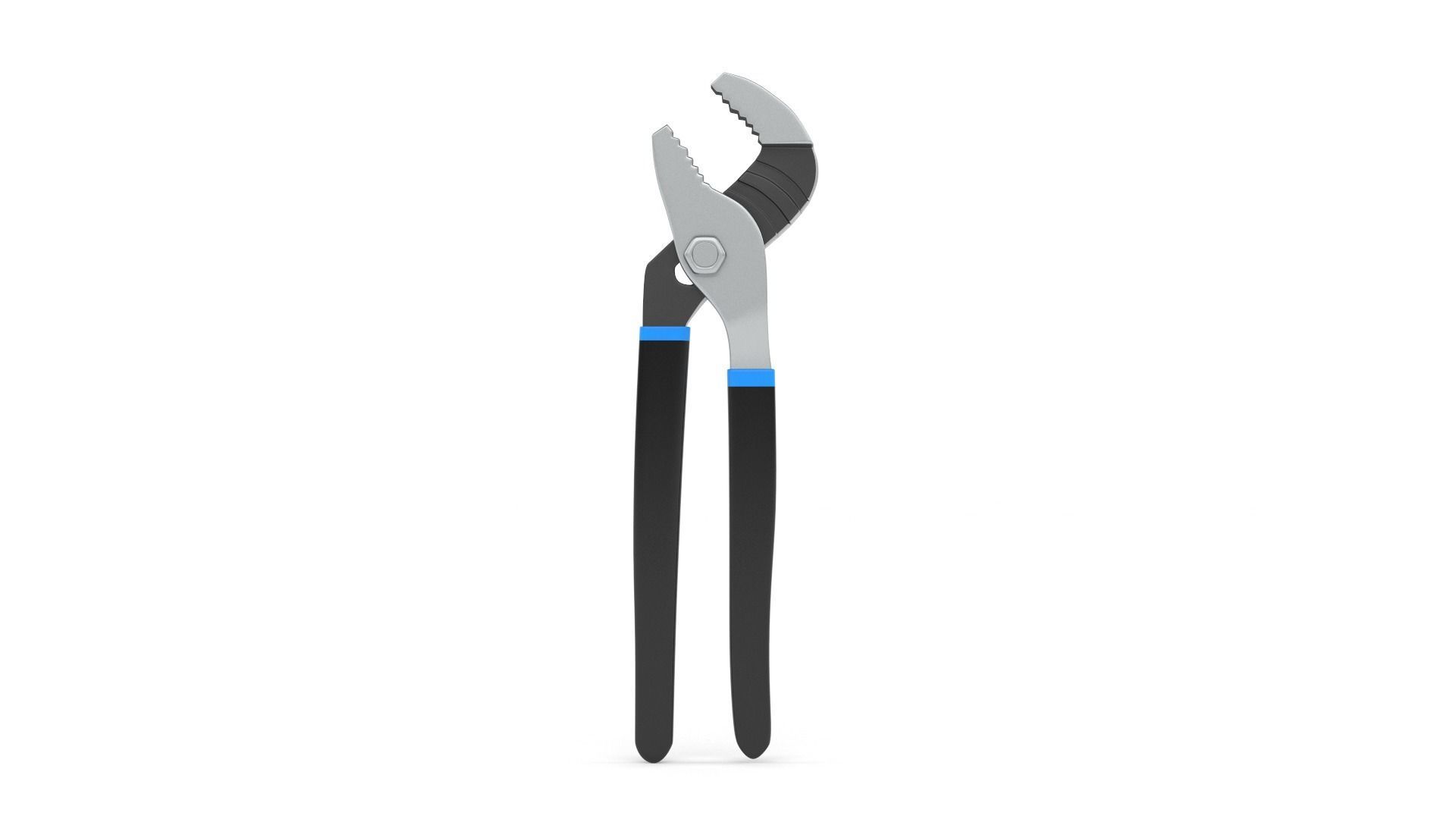 Pliers Set pair of 3D model_3