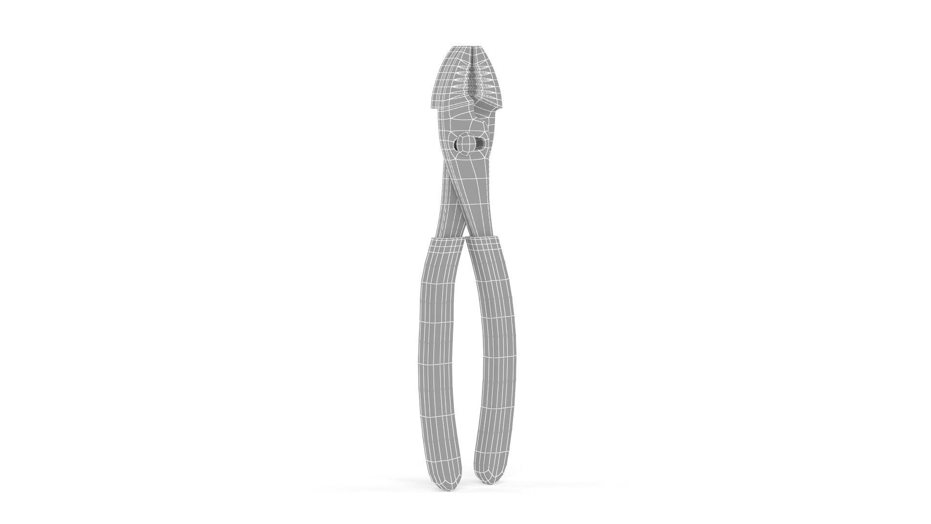 Pliers Set pair of 3D model_11