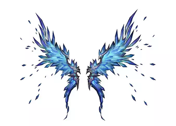 Blue Crystal Wing