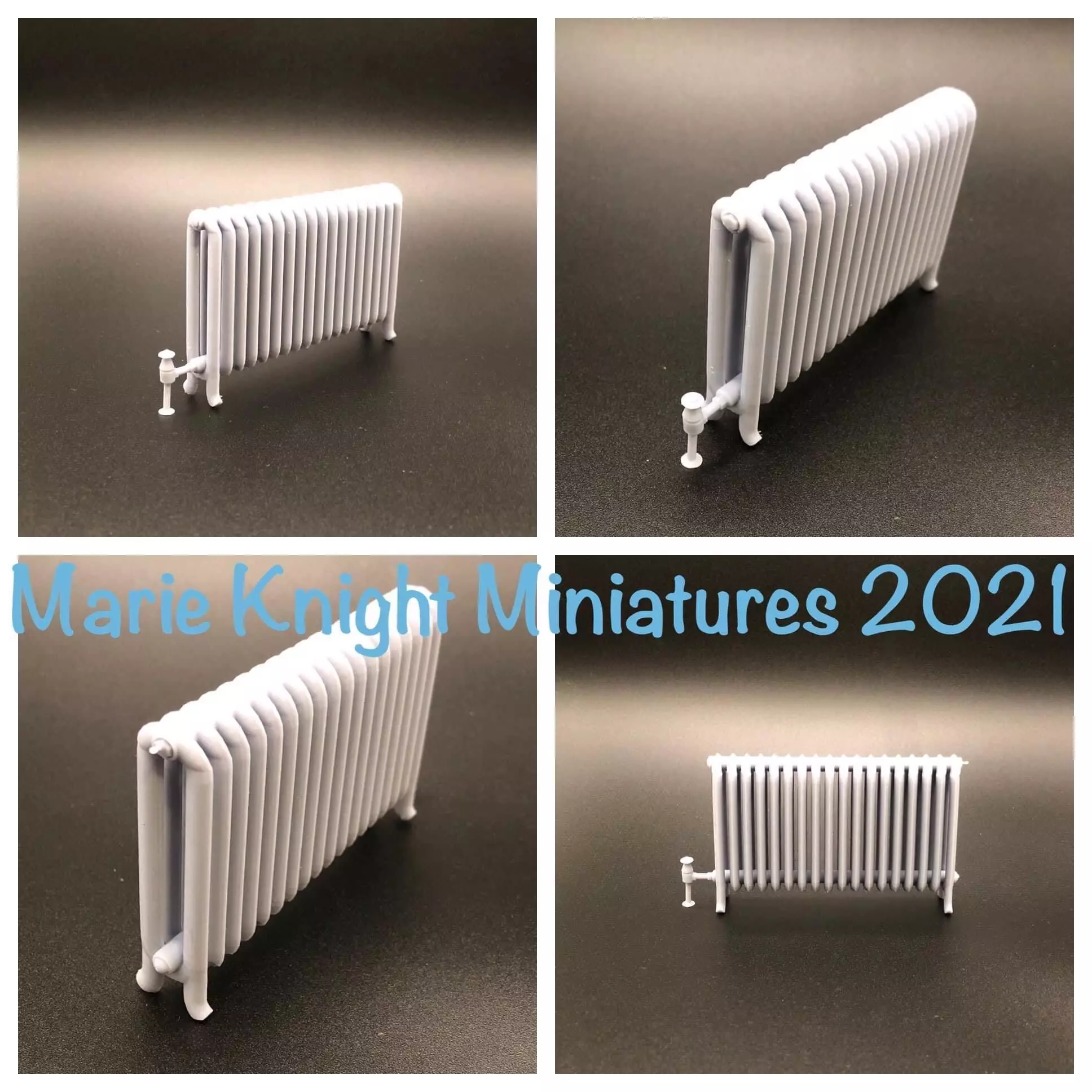 12th scale Vintage Radiators for dollhouse 3D print model_0