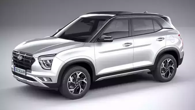 Hyundai Creta 2021 3D model