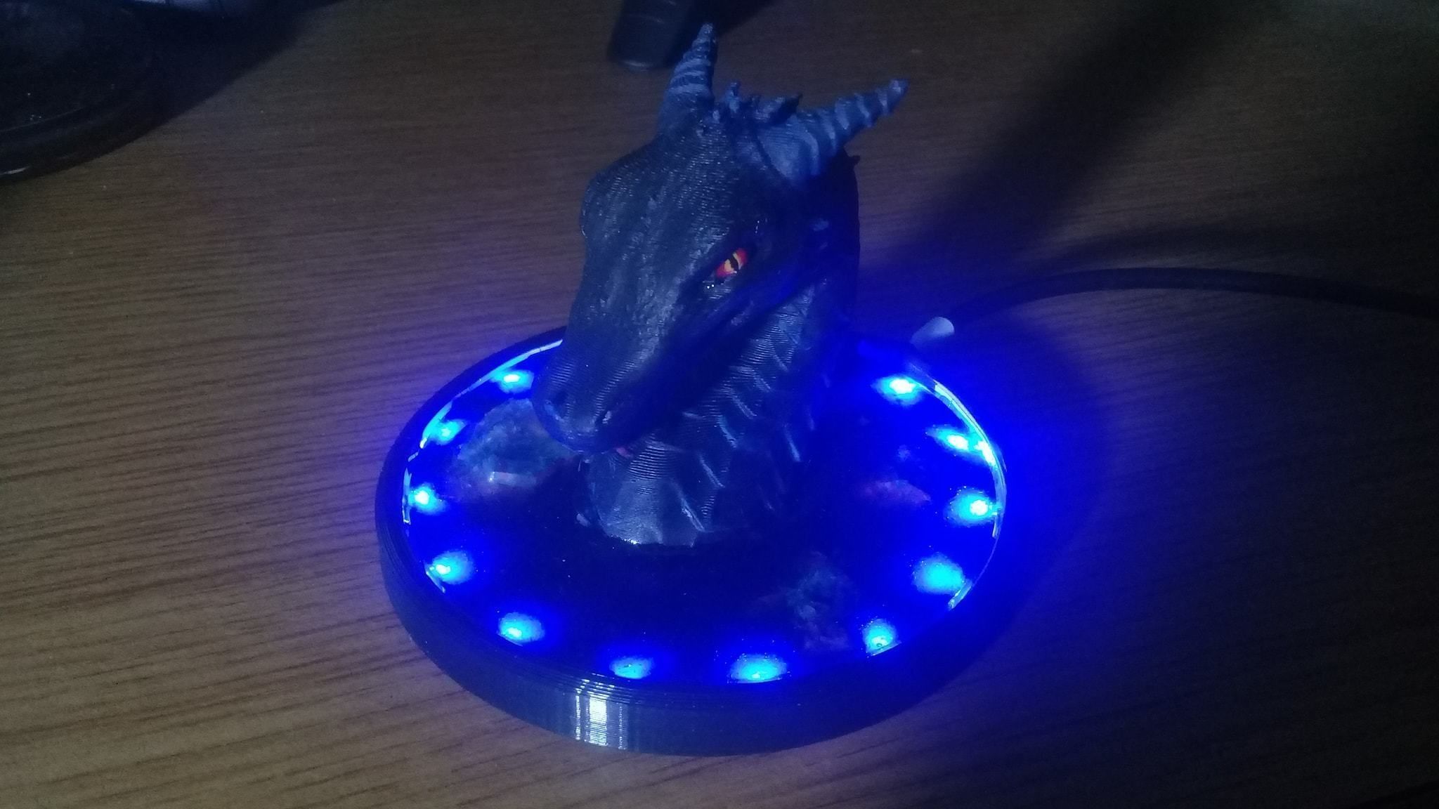 Dragon Bust 3D print model_8