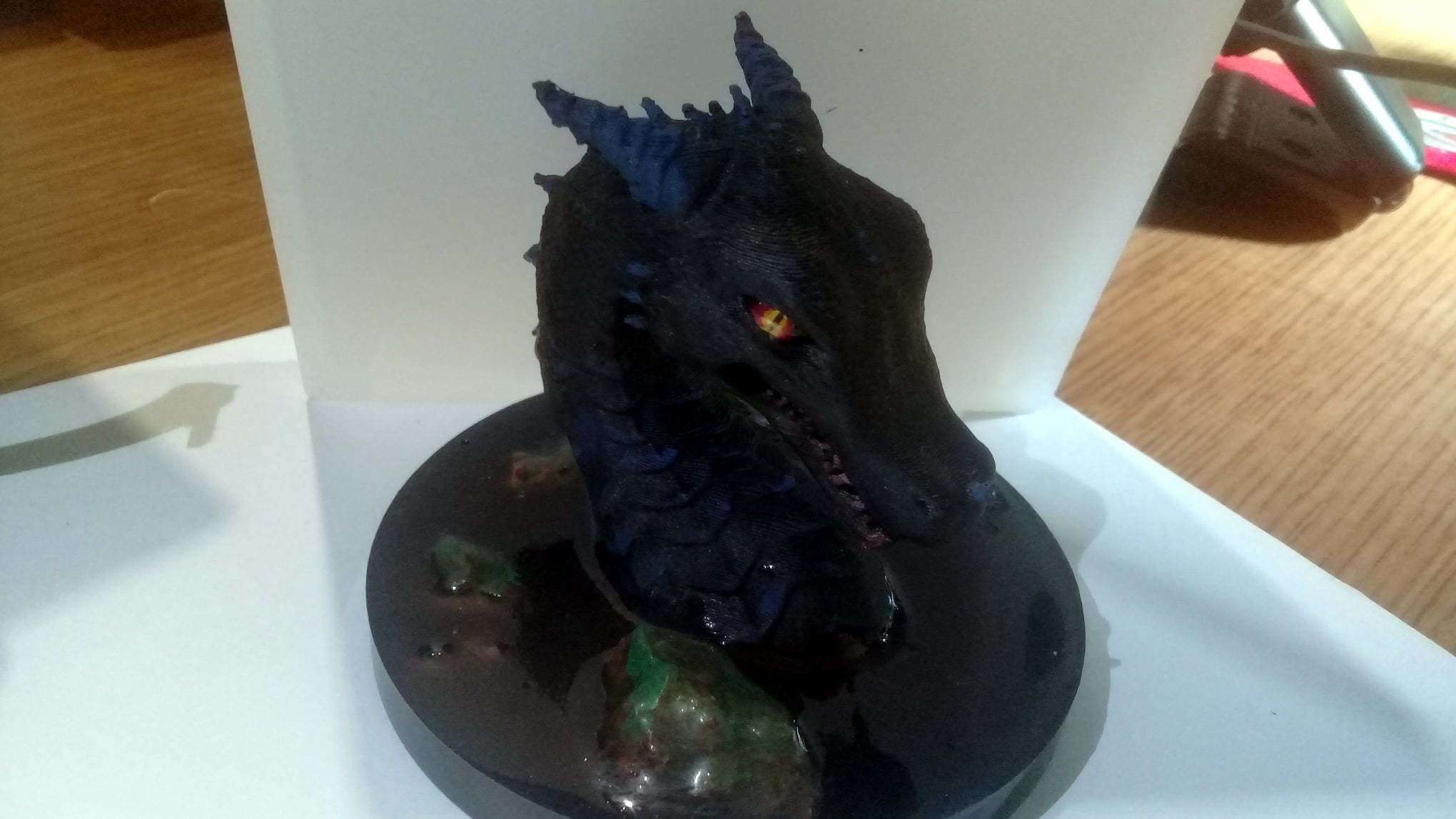 Dragon Bust 3D print model_7