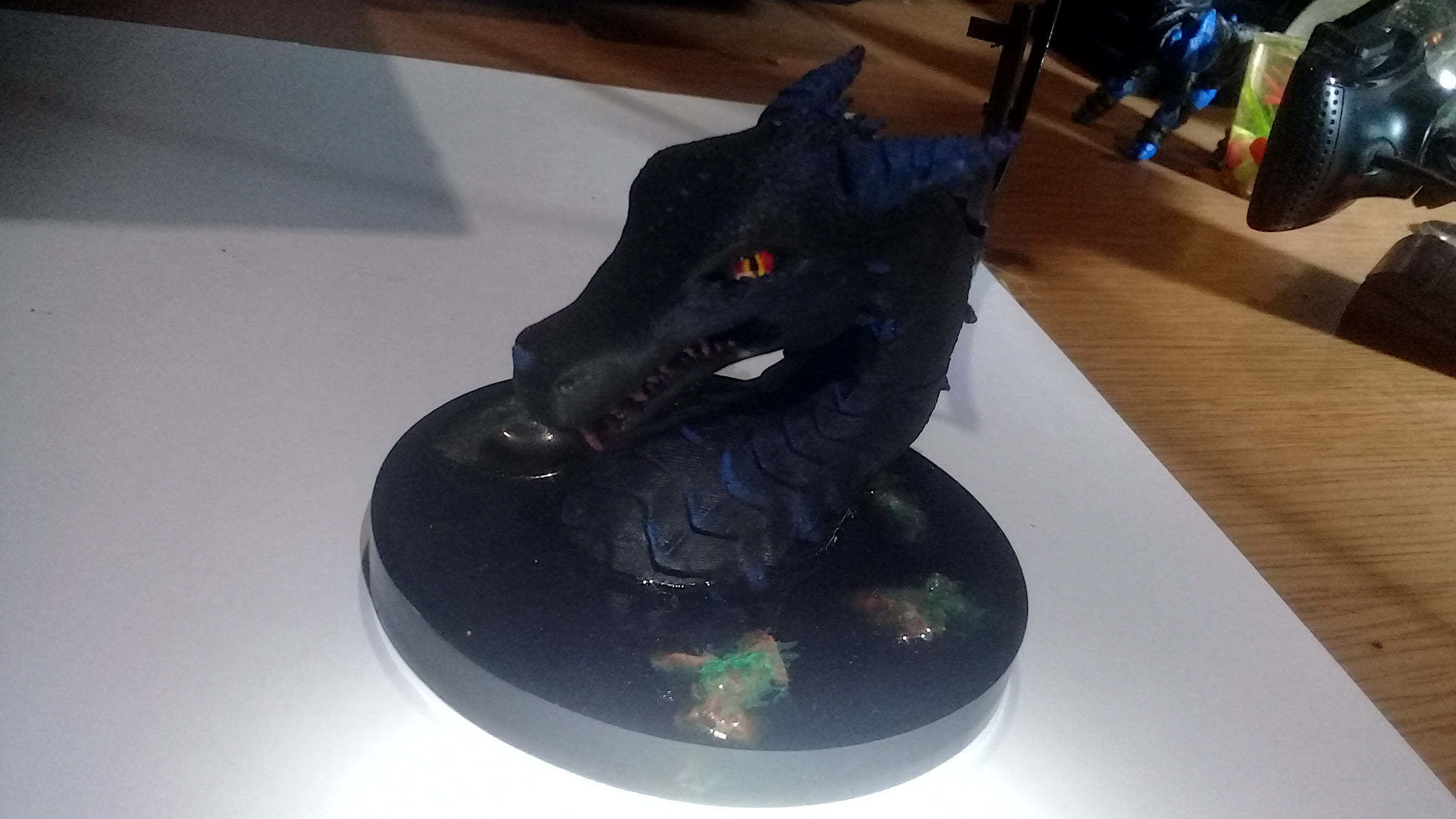 Dragon Bust 3D print model_6