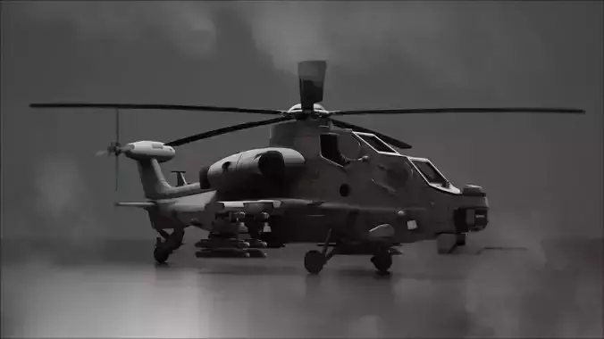 VH WZ 10     Helicopter Model
