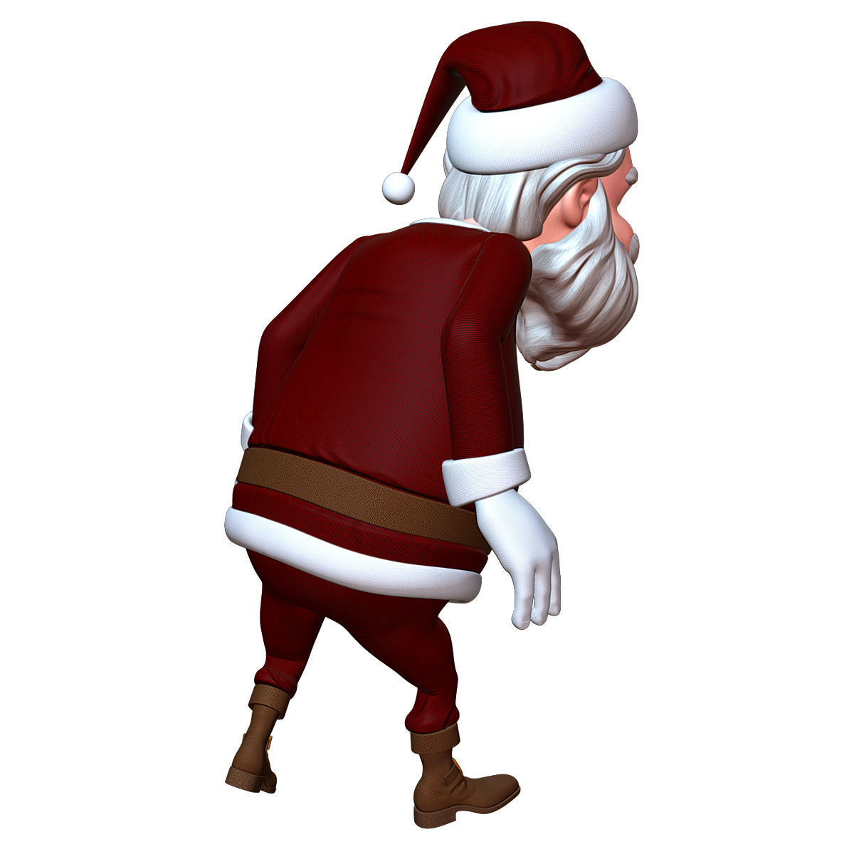  Santa Rigged 3D model_8