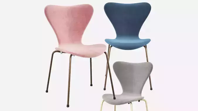 Fritz Hansen Series 7 Chair Arne Jacobsen
