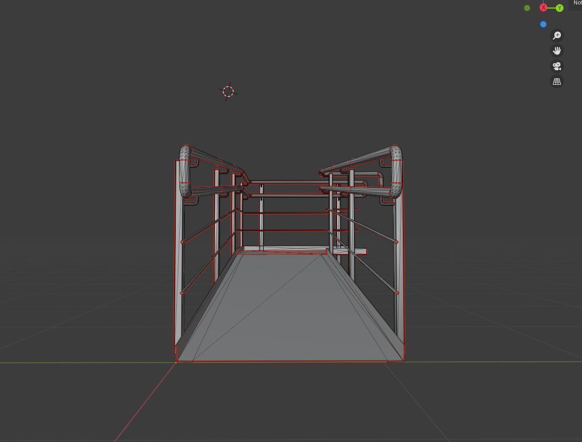 Ramp 01 PBR  Low-poly 3D model_13