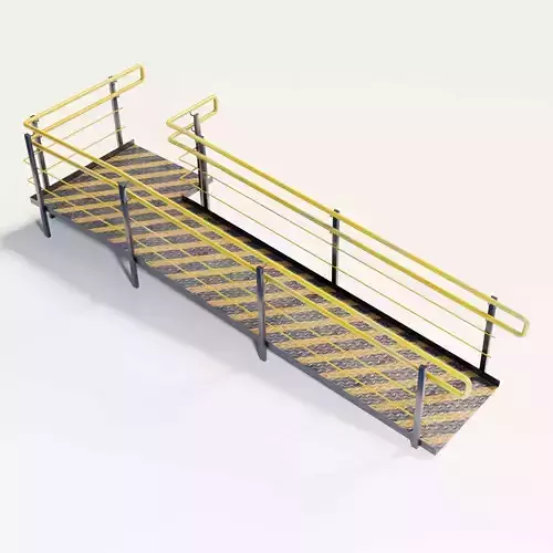 Ramp 01 PBR  Low-poly 3D model