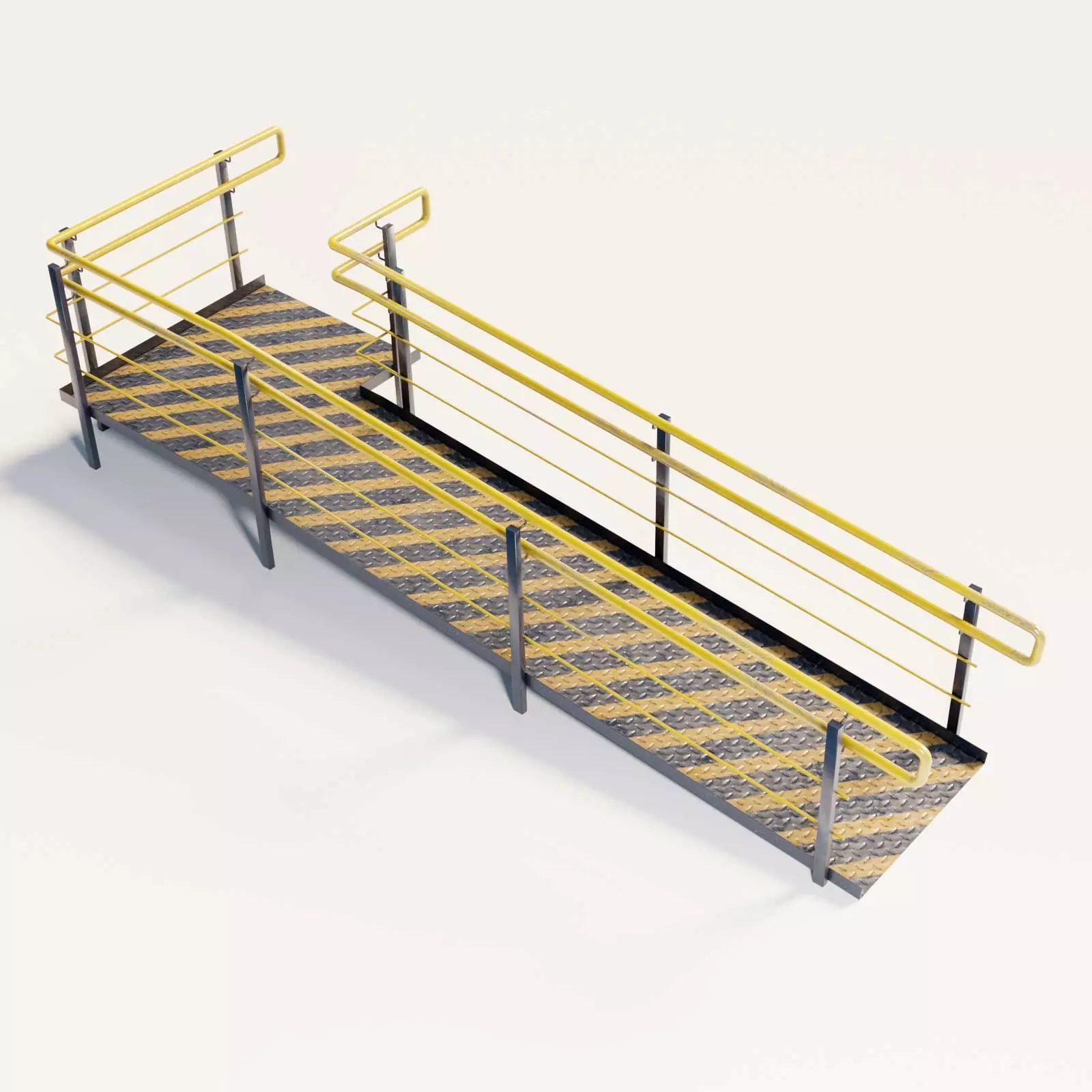 Ramp 01 PBR  Low-poly 3D model_0