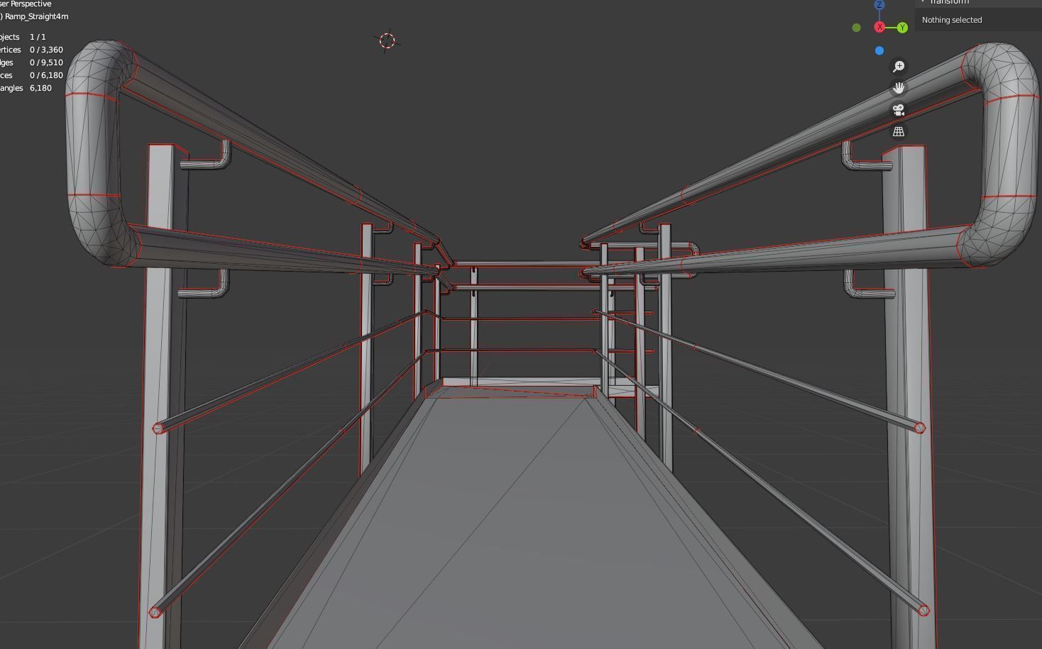 Ramp 01 PBR  Low-poly 3D model_15