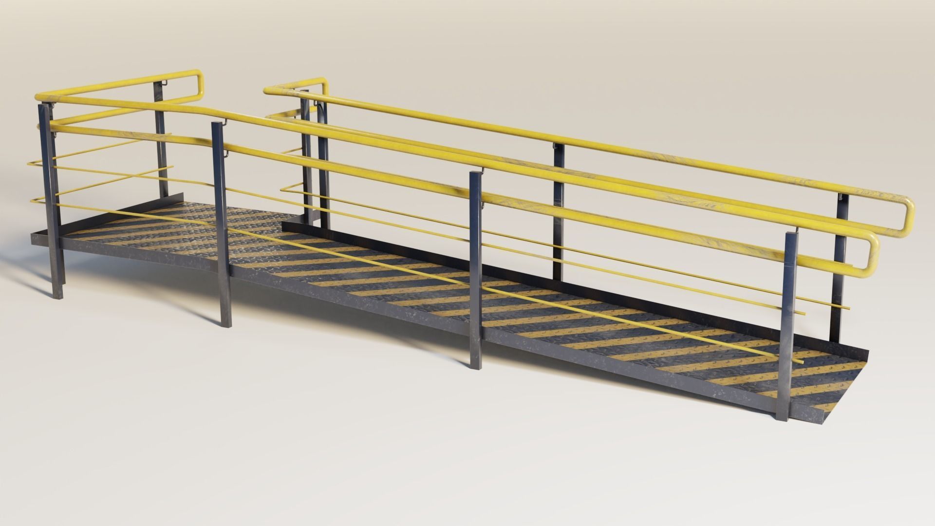 Ramp 01 PBR  Low-poly 3D model_6
