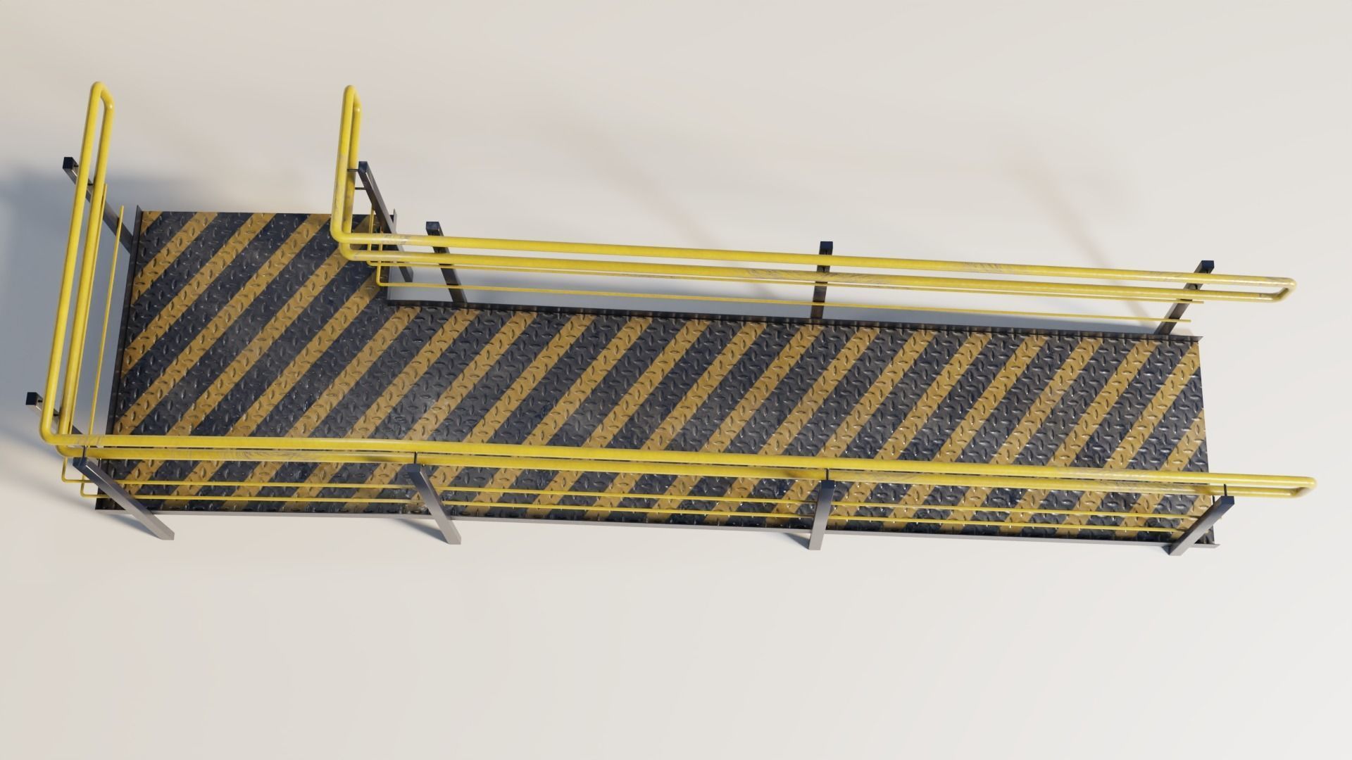 Ramp 01 PBR  Low-poly 3D model_3