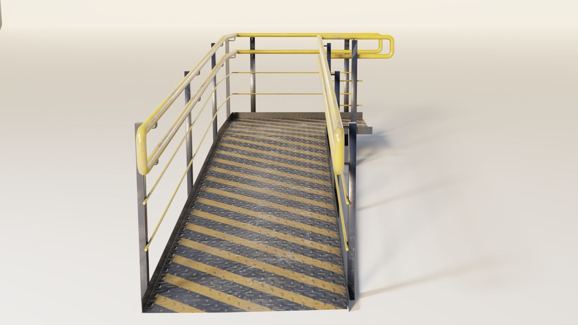 Ramp 01 PBR  Low-poly 3D model_5