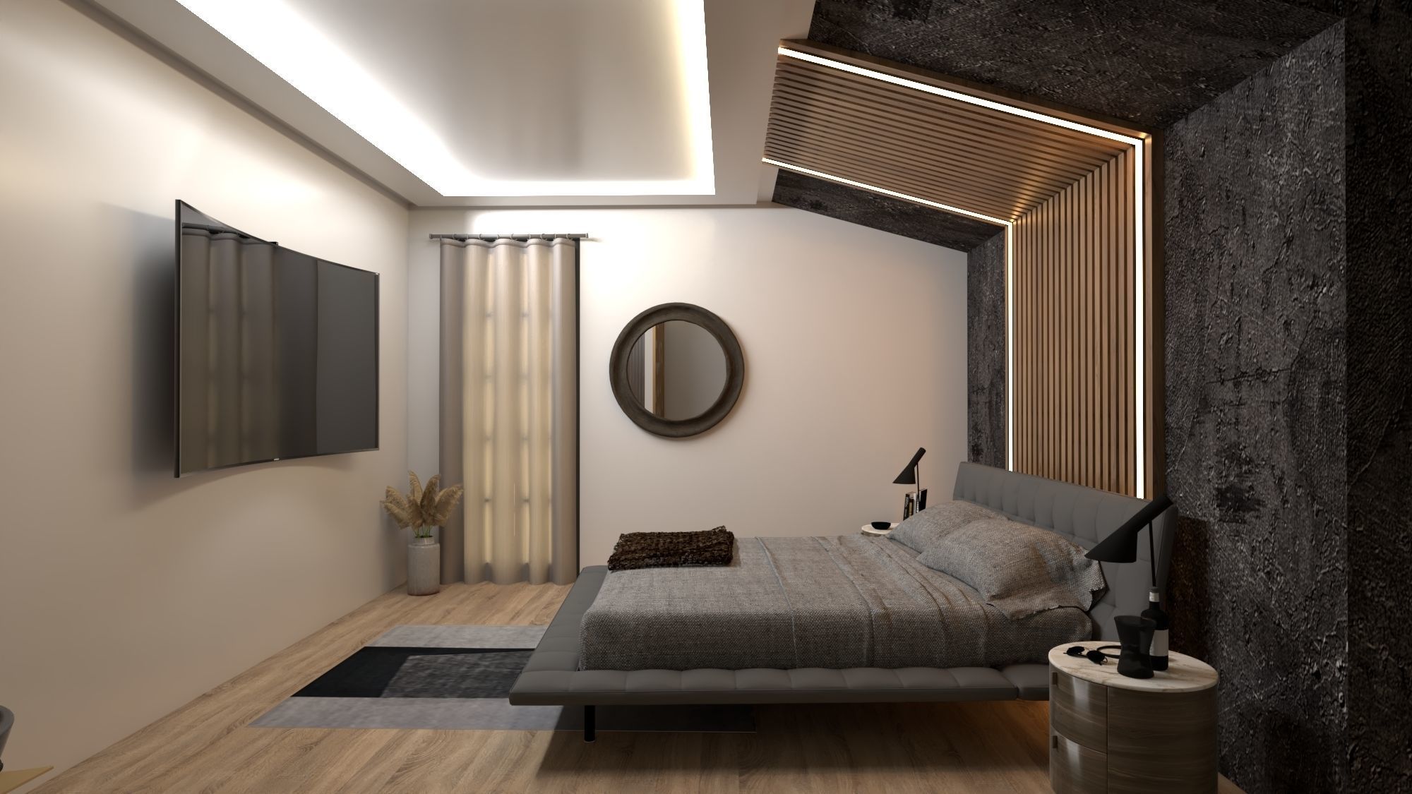 BEDROOM DESIGN 3D model_6