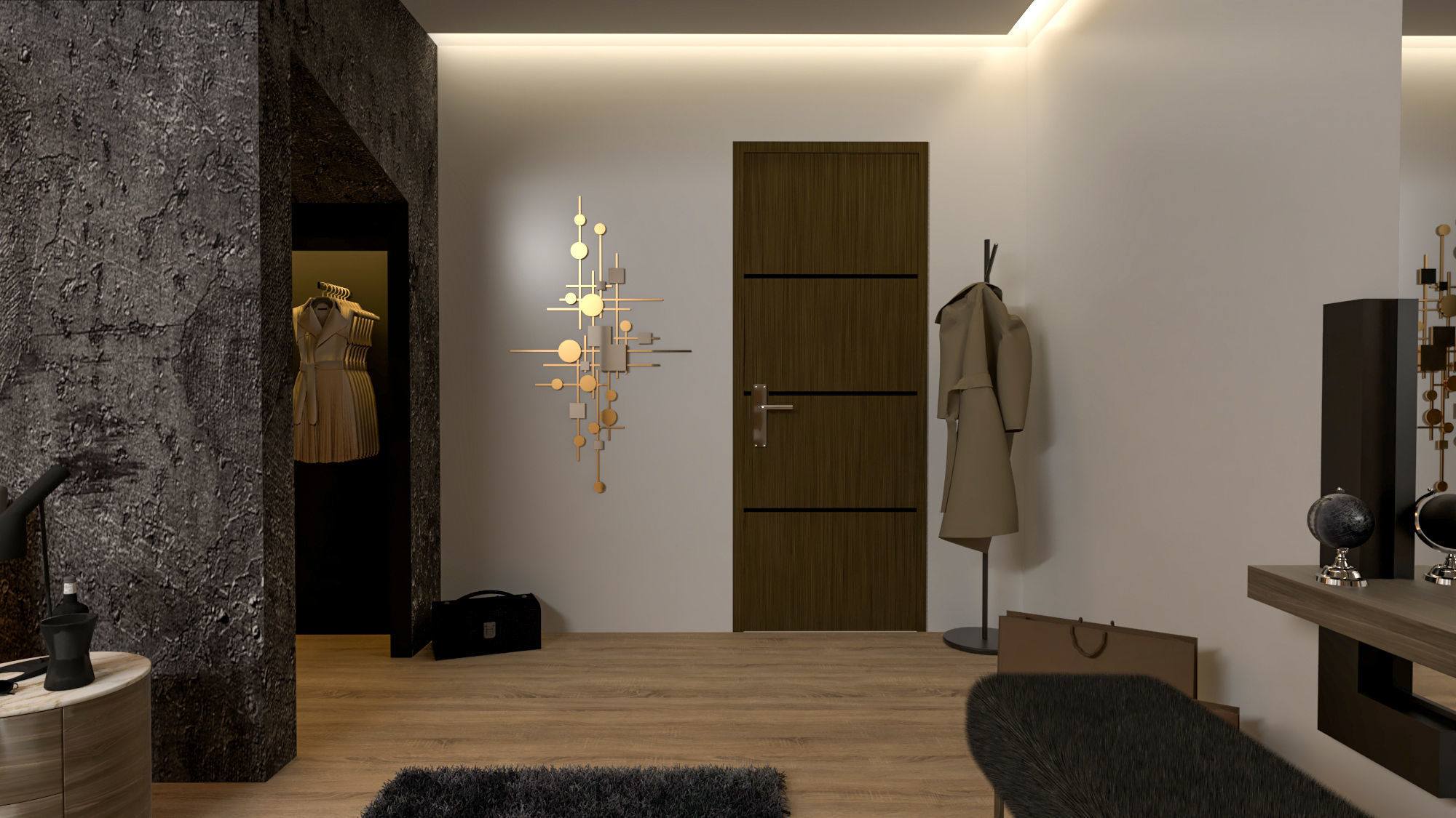 BEDROOM DESIGN 3D model_5