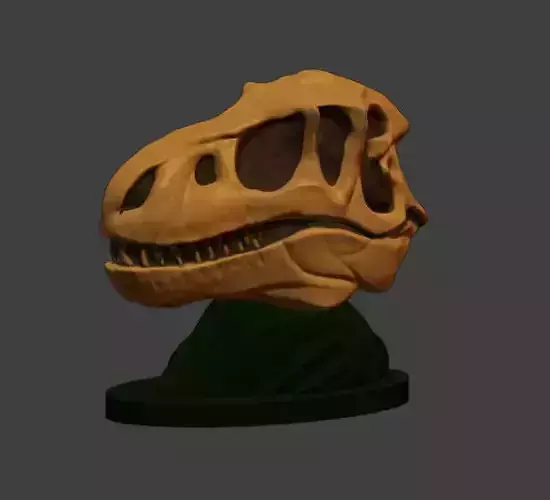 T Rex Skull Ornament