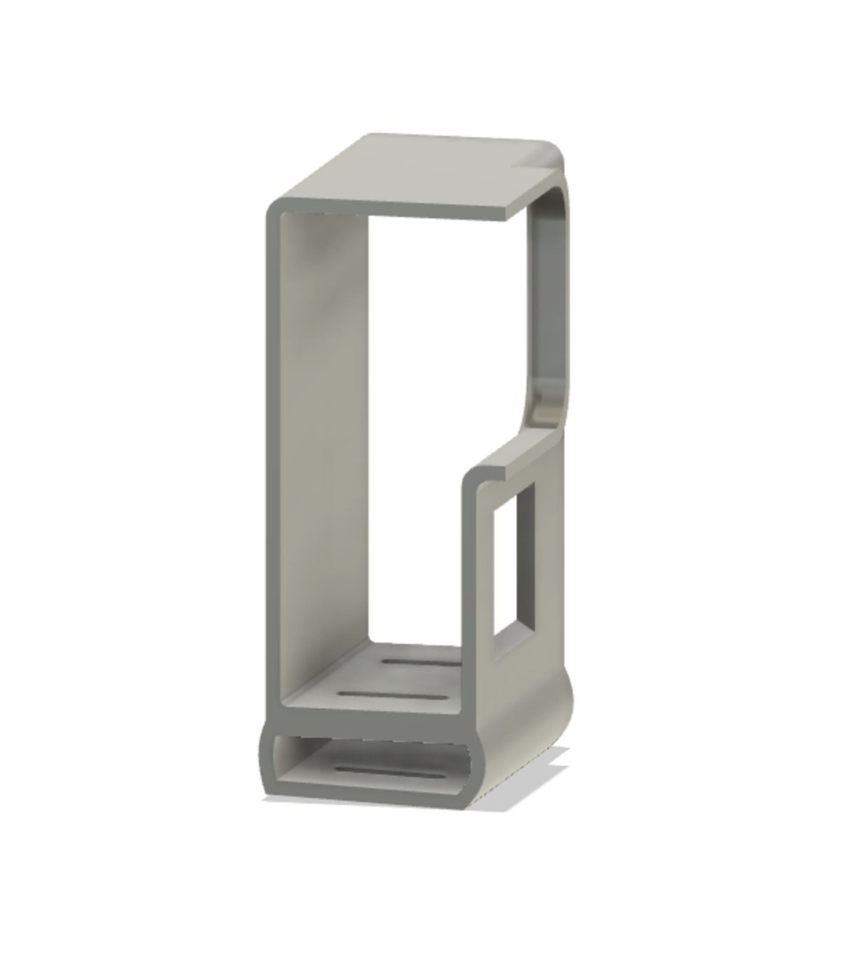 GoPro Hero 8 Vertical Mount 3D model_2