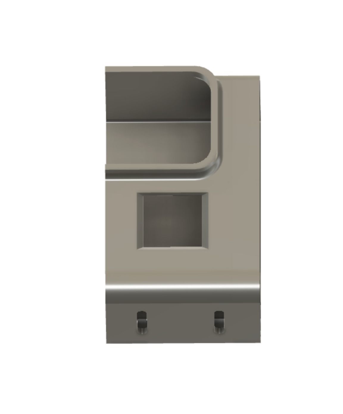 GoPro Hero 8 Vertical Mount 3D model_4