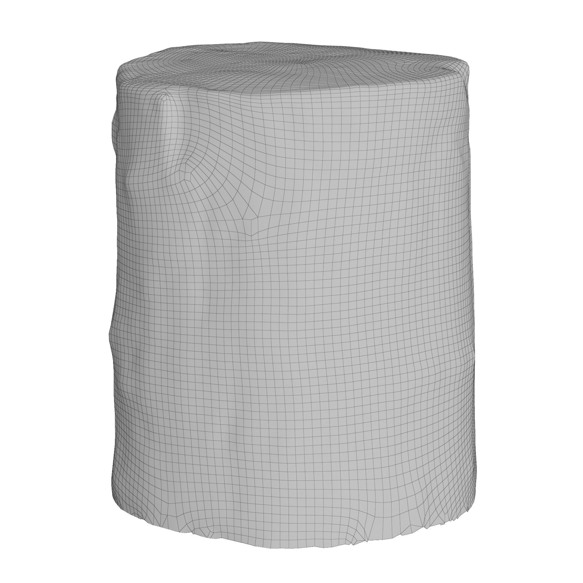 tree truck 1 Low-poly 3D model_5