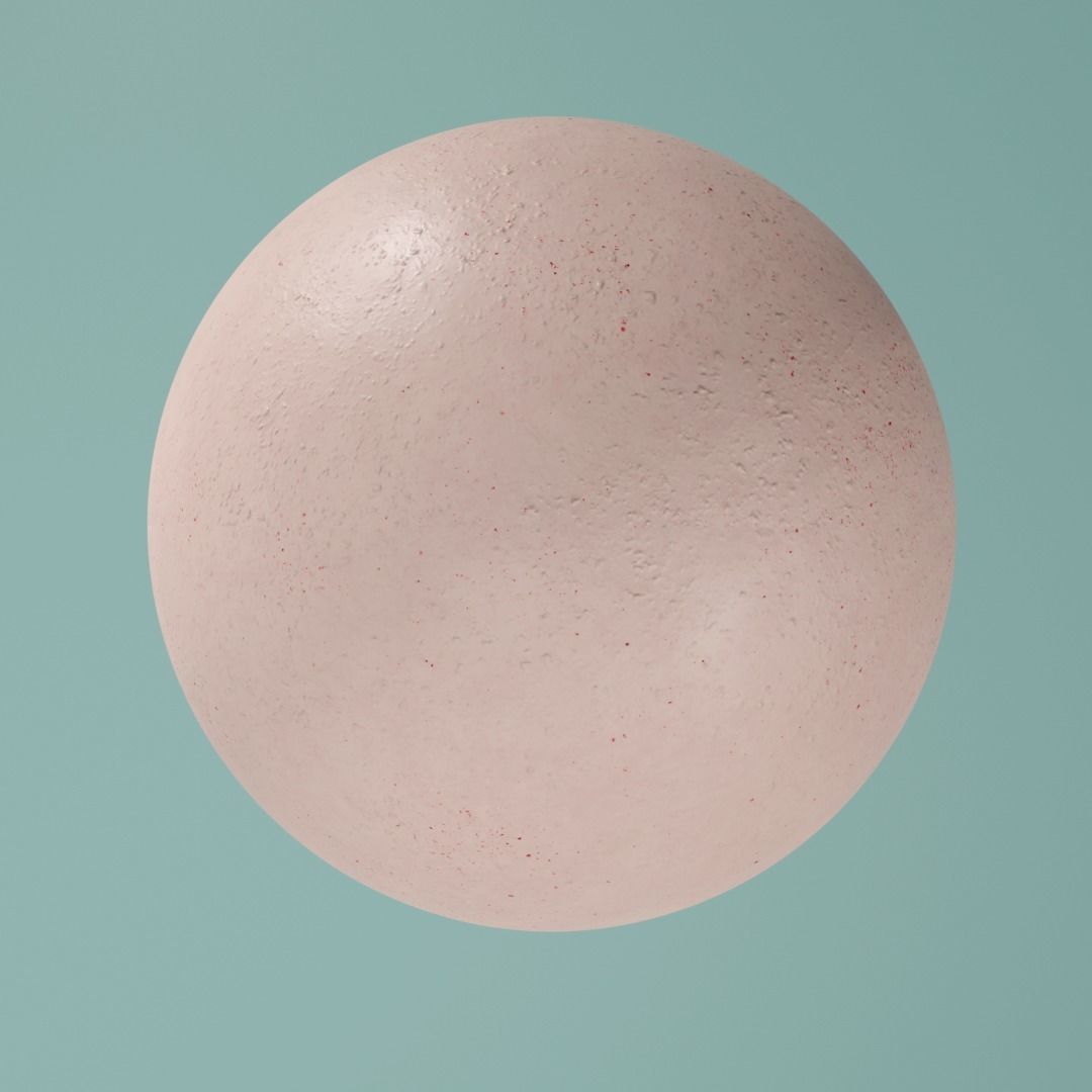 Multi-color Macaron Shell Material Texture Free 3D model_4