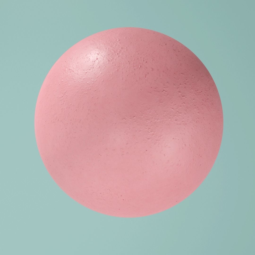 Multi-color Macaron Shell Material Texture Free 3D model_2