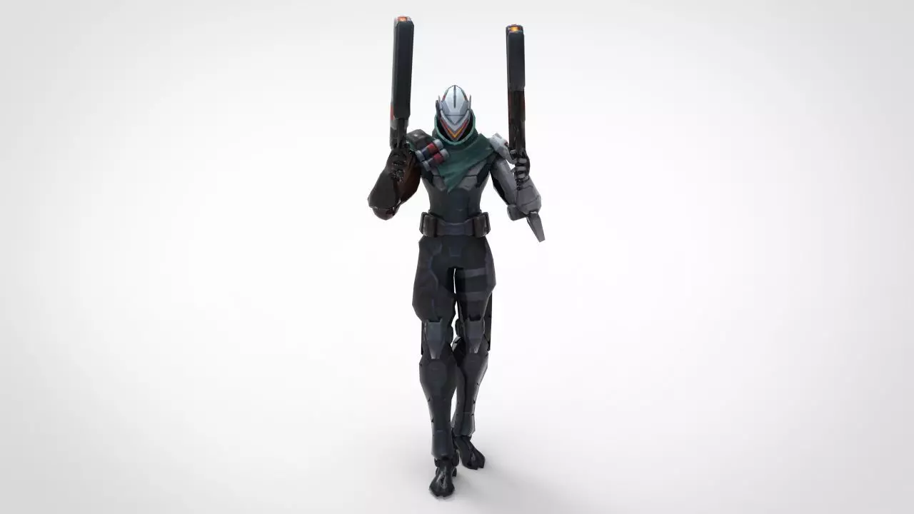 PROJECT Lucian - League of Legends 3D print model