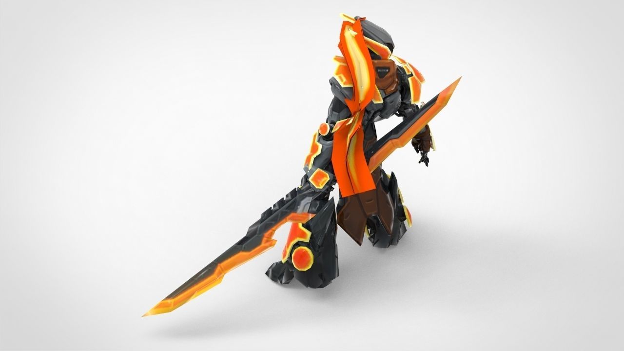 PROJECT Master Yi - League of Legends 3D print model_4