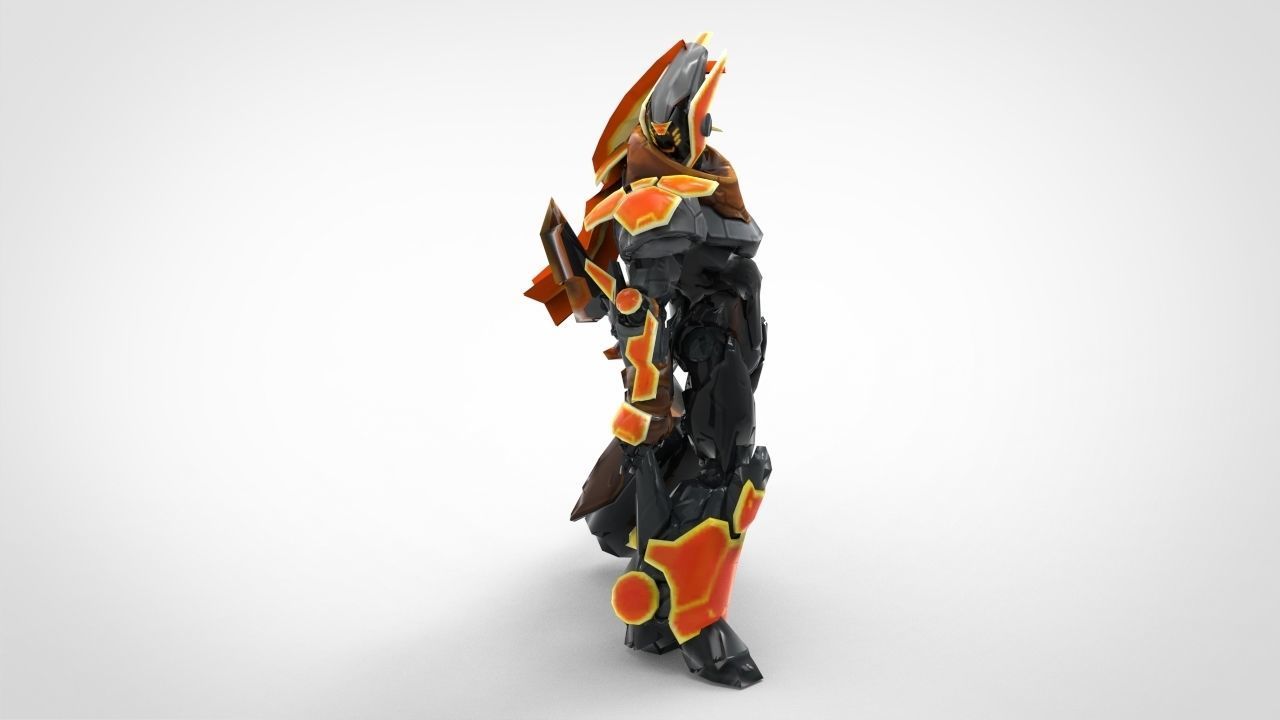 PROJECT Master Yi - League of Legends 3D print model_1