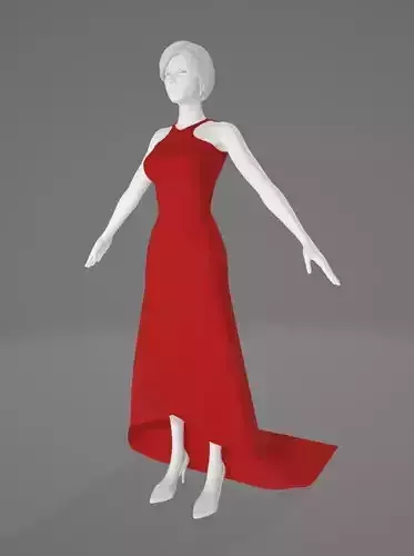 Woman Clothing A-Pose 526