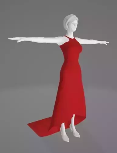 Woman Clothing T-Pose 527