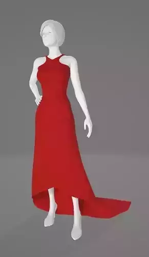 Woman Clothing Pose 528