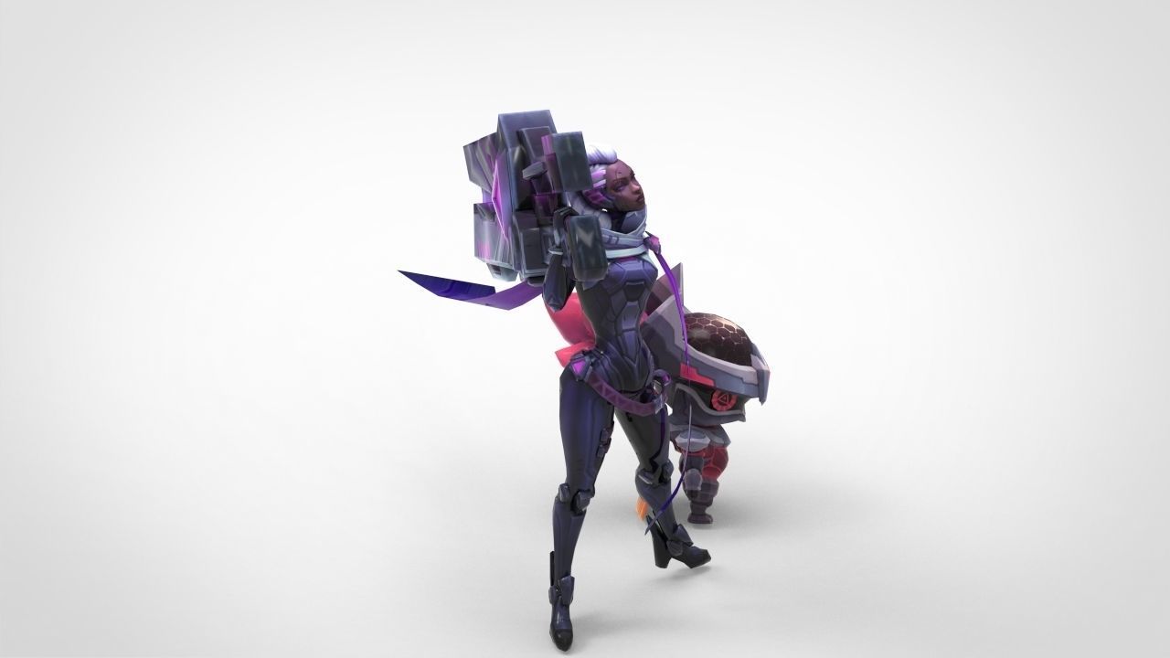 PROJECT Senna - League of Legends 3D print model_3