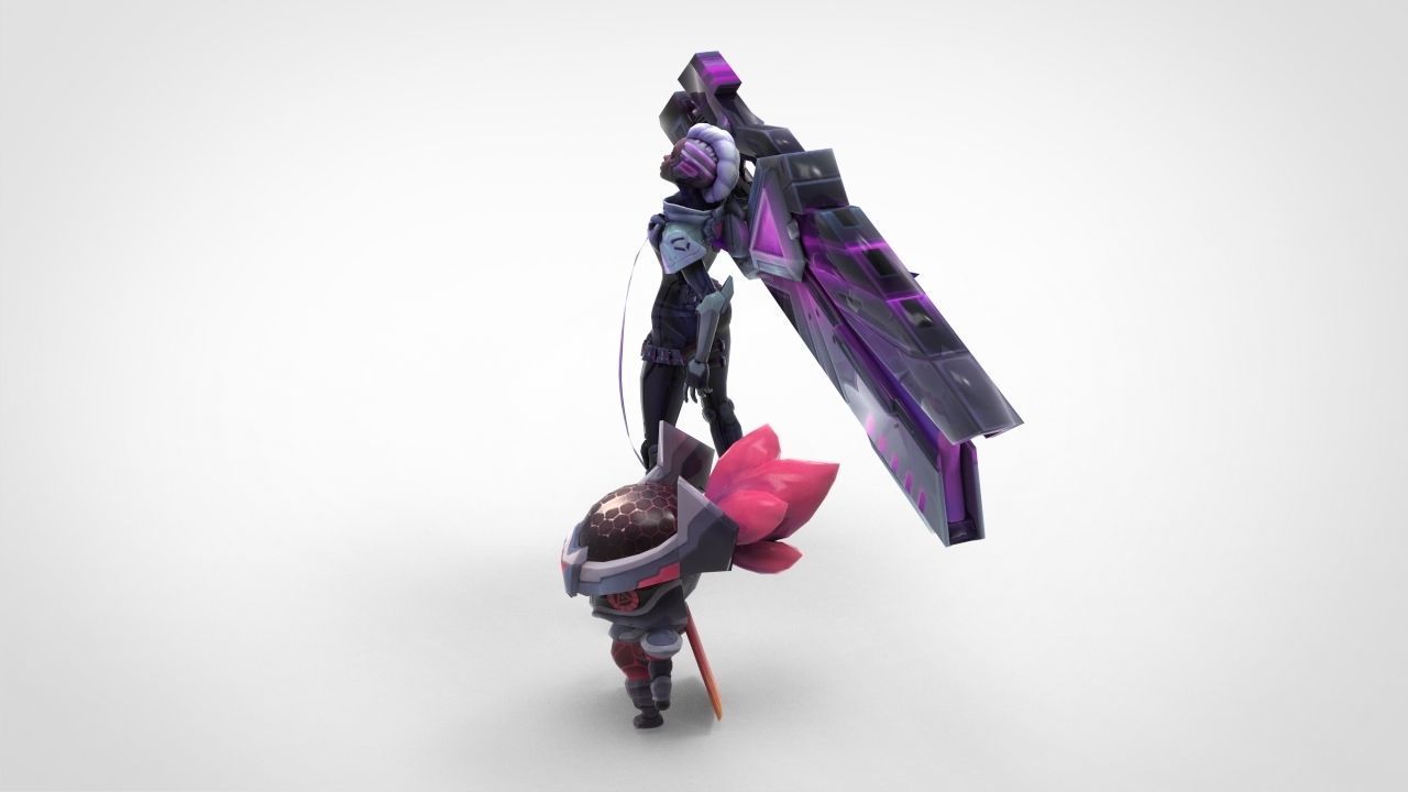 PROJECT Senna - League of Legends 3D print model_1