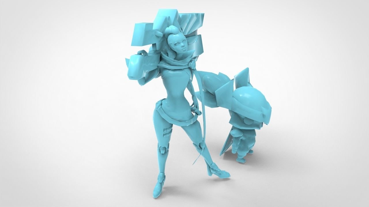 PROJECT Senna - League of Legends 3D print model_9