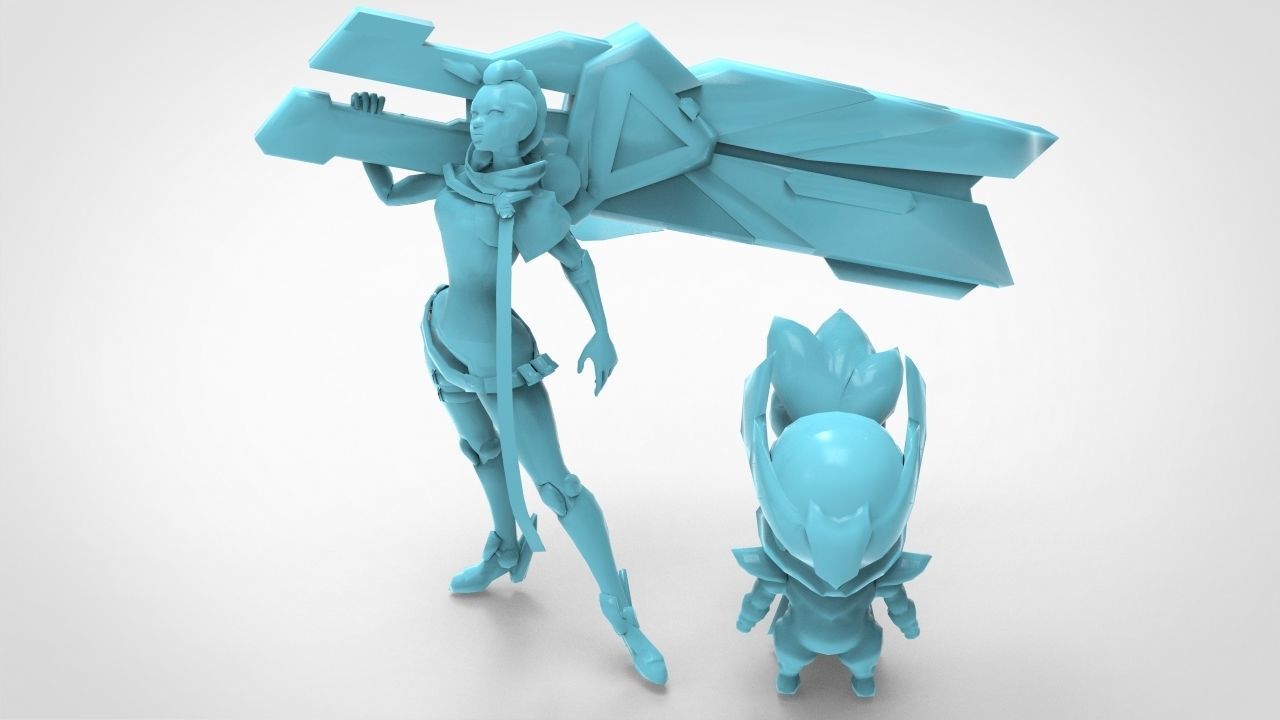 PROJECT Senna - League of Legends 3D print model_6