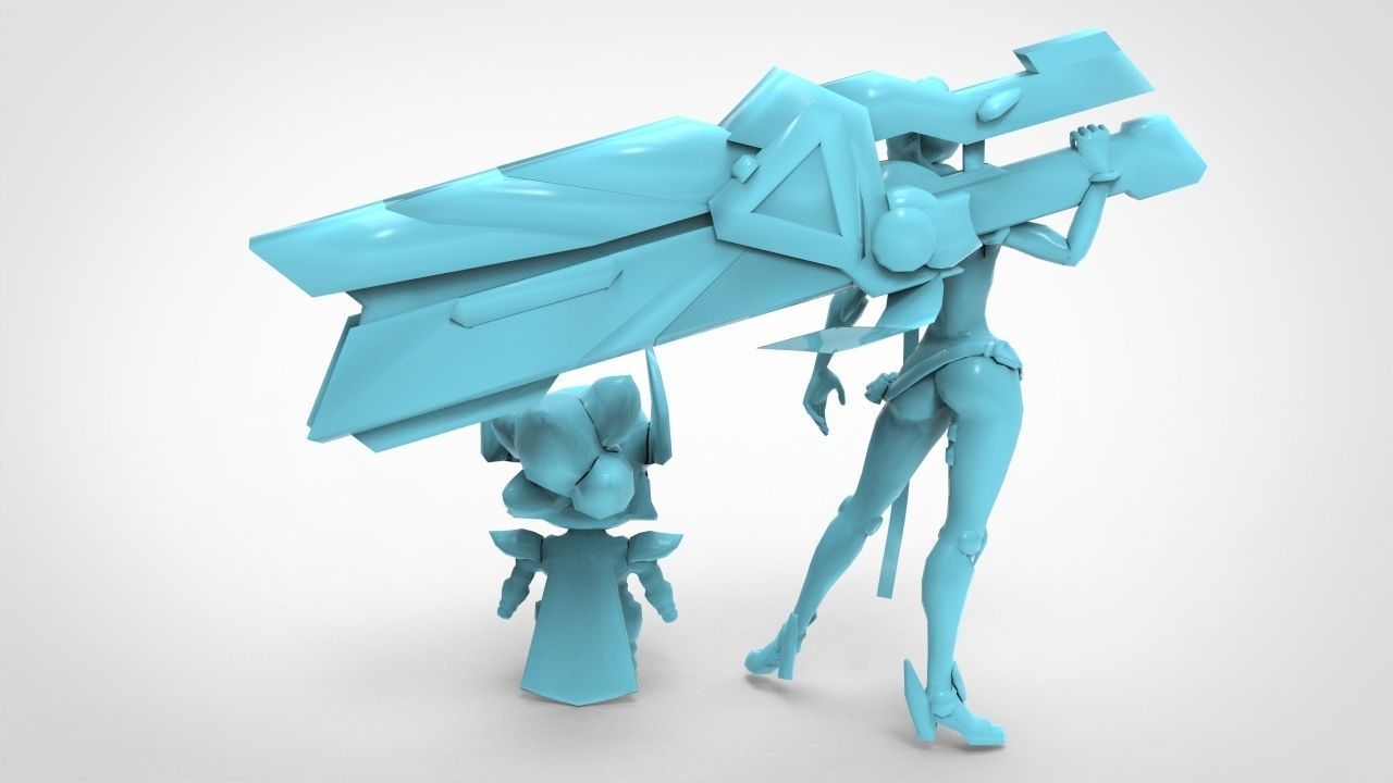 PROJECT Senna - League of Legends 3D print model_8